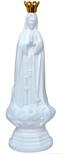 Figurka Matka Boska z koroną na wodę święconą Butelka plastikowa 25 cm DUŻA