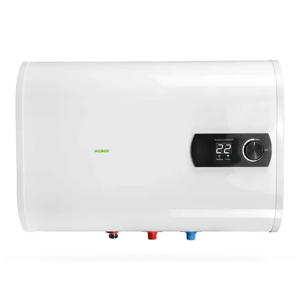 Bojler elektryczny podgrzewacz wody emaliowany Weber WE 30 L 2 kW poziomy