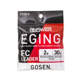 gosen-fluorocarbon-answer-eging-leader-30m-0-235-mm-3-63-kg