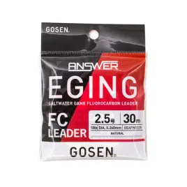 gosen-fluorocarbon-answer-eging-leader-30m-0-26-mm-4-54-kg