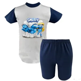 krotka-pizama-dziecieca-smerfy-smurfs-nowa-przygoda-rodzaje-producent