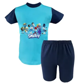 krotka-pizama-dziecieca-smerfy-smurfs-nowa-przygoda-rodzaje-producent