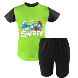 krotka-pizama-dziecieca-smerfy-smurfs-nowa-przygoda-rodzaje-producent