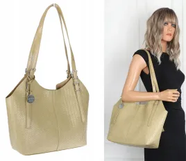 torebka-damska-worek-pleciona-shopper-modna-torba-na-ramie-nsy2963-zielona