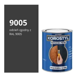 farba-bezposrednio-na-rdze-korostyl-0-7l-polysk-czarny-ral-9005
