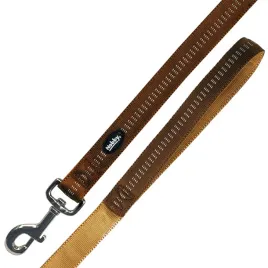smycz-dla-psa-nobby-soft-grup-l-xl-25mm-120m-brazowa