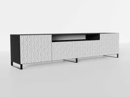 szafka-rtv-stojaca-cali-szerokosc-200-cm-czarny-bialy-ryflowany-front-kal