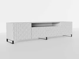 szafka-rtv-stojaca-cali-szerokosc-200-cm-biala-ryflowany-front-kalejdoskop