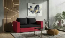 sofa-kanapa-rozkladana-2-os-beta-czarno-czerwona