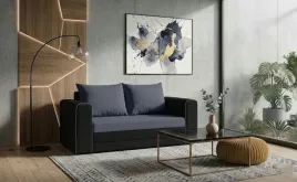 sofa-kanapa-rozkladana-2-os-beta-szaro-czarna