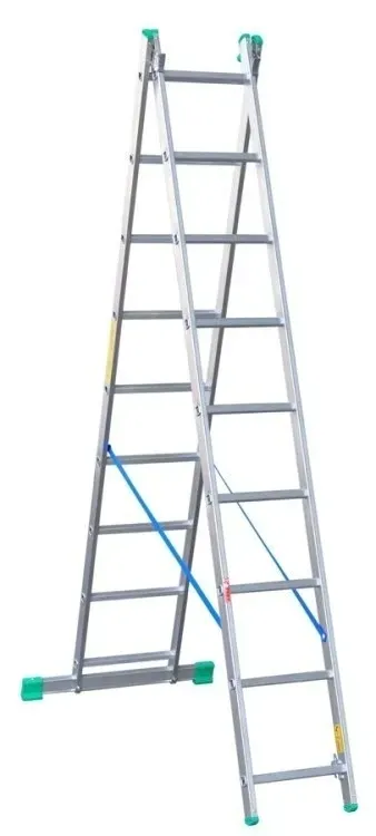 drabina-2-elem-421m-2x9-drabex-stan-nowy