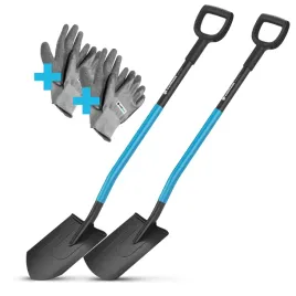 2x-szpadel-lopata-rekawice-robocze-rekawiczki-cellfast-120cm-ideal-pro