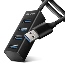 hub-axagon-hue-m1al-usb-3-2-gen-1-5-gbps-4x-usb-a-kabel-12-m-aluminiowy