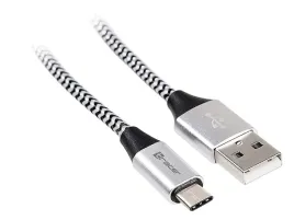 kabel-przewod-tracer-usb-2-0-usb-a-usb-c-1-m-21-a-oplot-czarno-srebrny