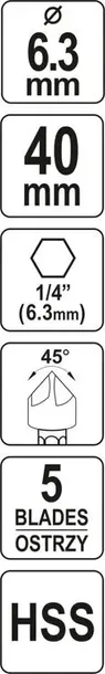 poglebiacz-do-metalu-63mm-hex-yato-srednica-trzpienia-635mm