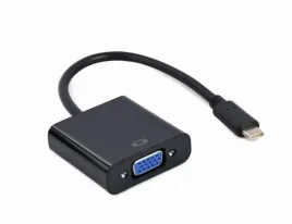 adapter-przejsciowka-gembird-usb-c-displayport-do-vga-1080p-60-hz-15-cm