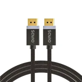 kabel-przewod-savio-cl-165-displayport-1-4-8k-60-hz-4k-144-hz-hdr-1-m