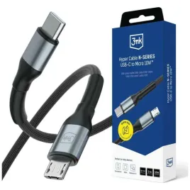 kabel-3mk-hyper-cable-n-series-usb-c-do-micro-usb-3m-qc-3-0-5v-2a-10w-czar