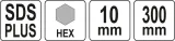 przedluzka-do-otwornic-sds-plus-hex-11mm-300mm-srednica-11-mm