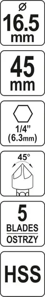poglebiacz-do-metalu-165mm-hex-yato-srednica-trzpienia-635mm