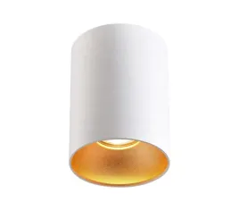 gold-lampa-sufitowa-tuba-1xgu10-biala-zlota