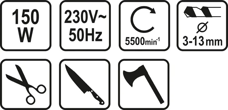 ostrzalka-do-wiertel-150w-3-13mm-stan-nowy-waga-z-opakowaniem-2-25-kg