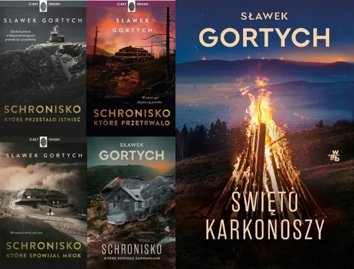PAKIET KARKONOSKA SERIA KRYMINALNA - TOMY 1-5 - ŚWIĘTO KARKONOSZY - GORTYCH