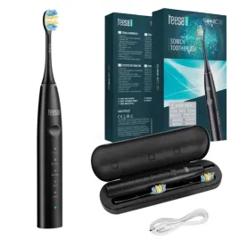 soniczna-szczoteczka-elektryczna-do-zebow-5-trybow-teesa-2-glowki-czarna