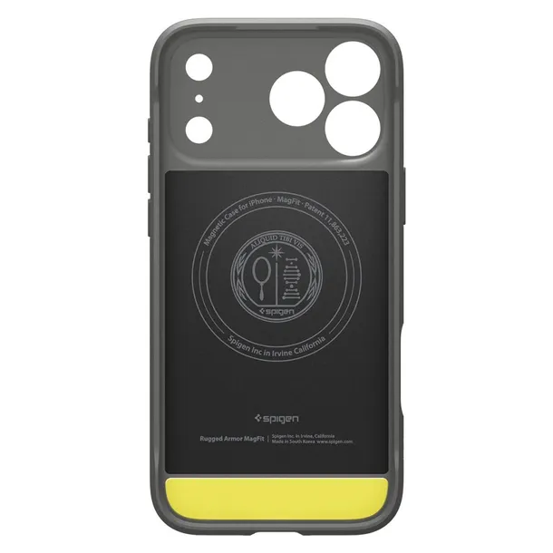 spigen-rugged-armor-mag-magsafe-iphone-17-pro-grey-dedykowany-model-iphone-17-pro