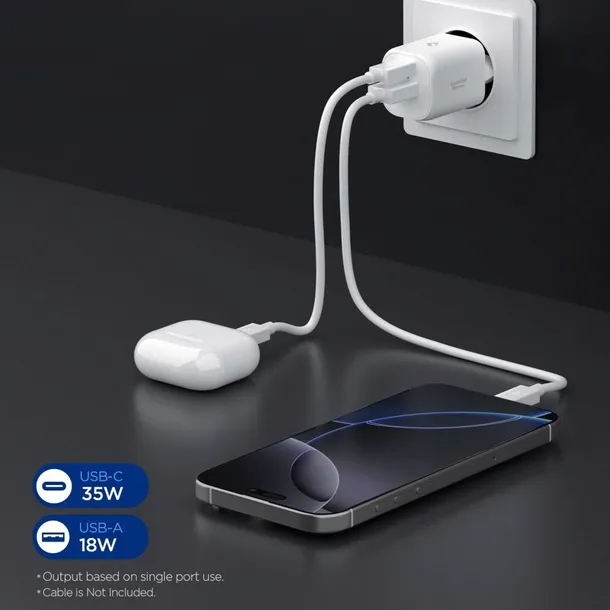 spigen-essential-ee352eu-2-port-network-charger-35w-white-marka-spigen