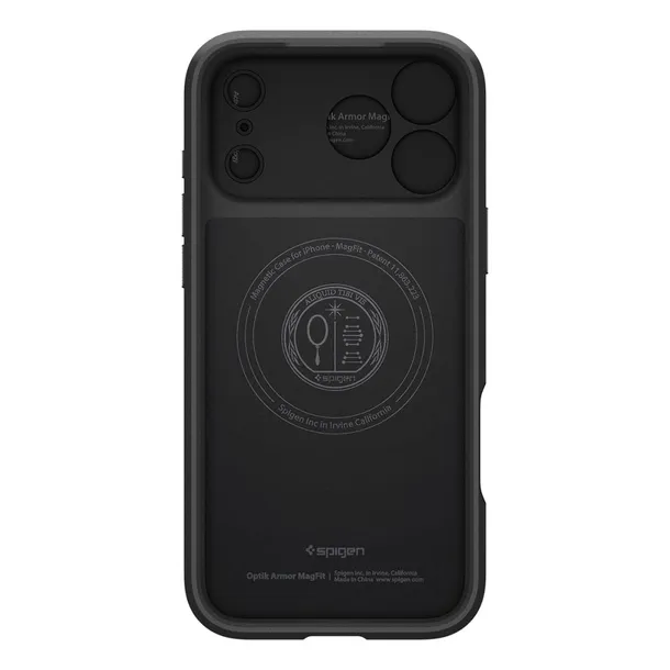 spigen-optik-armor-mag-magsafe-iphone-17-pro-black-dedykowany-model-iphone-17-pro