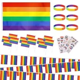 teczowa-flaga-marsz-rownosci-flagi-bransoletki-zestaw-lgbt