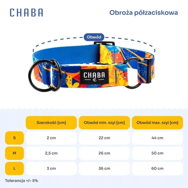 chaba-obroza-polzaciskowa-aussie-m-26-50cm