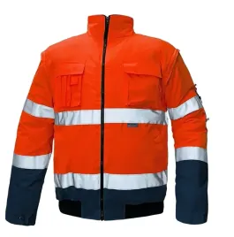 ocieplana-kurtka-pilot-2w1-odpinane-rekawy-clovelly-hi-vis-odblaskowa-s