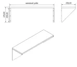 polka-loft-scienna-prosty-trojkat-dab-dziki-40-cm-wysokosc-mebla-25-cm