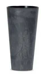 doniczka-tubus-slim-beton-effect-30cm-antracyt-wysoka-prosperplast