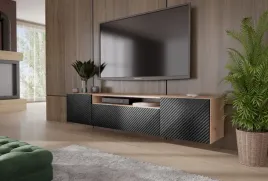 szafka-rtv-wiszaca-niko-szerokosc-200-cm-dab-artisan-czarny-ryflowany-fro