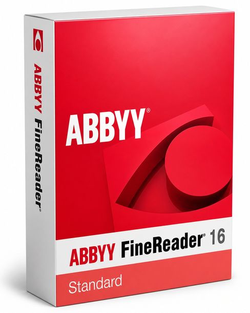 ABBYY FineReader 16 Standard WIN BOX / Licencja Bezterminowa Komercyjna