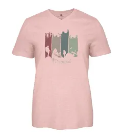 damski-t-shirt-pinewood-finnveden-recycled-outdoor-3449-rozowy-melanz-adv