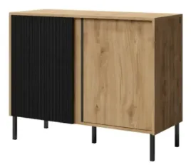 nowoczesna-komoda-dab-odwieczny-czarny-100-cm-zuzia-jr-2-kolory