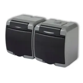 karlik-junior-gniazdo-podwojne-popielate-z-u-klapka-grafitowa-ip54-30ghe-2