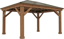 altana-ogrodowa-drewniana-37x49-m-brazowa-aluminium-pawilon-ogrodowy
