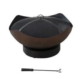 palenisko-ogrodowe-grill-ognisko-stal-86cm-pokrywa