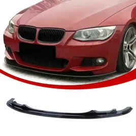 bmw-e92-e93-dokladka-zderzaka-przedniego-lci-polift-spoiler-czarny-polysk