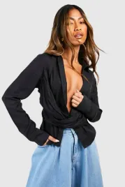 ic65308-boohoo-czarna-wiazana-koszula-dlugi-rekaw-18-xl