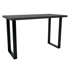 stol-klasyczny-proste-czarne-nogi-w-ksztalcie-u-160x75-cm-biurko-grafitowe
