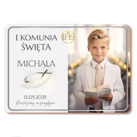 10x-podziekowania-magnes-komunia-zdjecie-wz-hostia-dziecko-ryba-srebro-imie