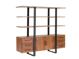 regal-z-6-szufladami-live-edge-soho-152x45x200-cm