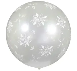 roze-kula-perlowy-metallic-balon-075-m