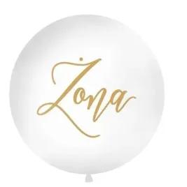 balon-ze-zlotym-napisem-zona-1-metr